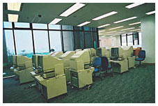 Microform Reading Area