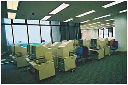 Phtot of Microform  Reading Area