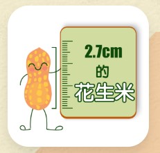 2.7cm 的花生米